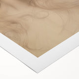 Classic Portrait Artwork - Ethereal Woman Pencil Sketch Canvas