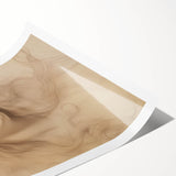 Classic Portrait Artwork - Ethereal Woman Pencil Sketch Canvas