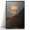 Antique Portrait Prints - Rugged Bearded Man Vintage Canvas Art