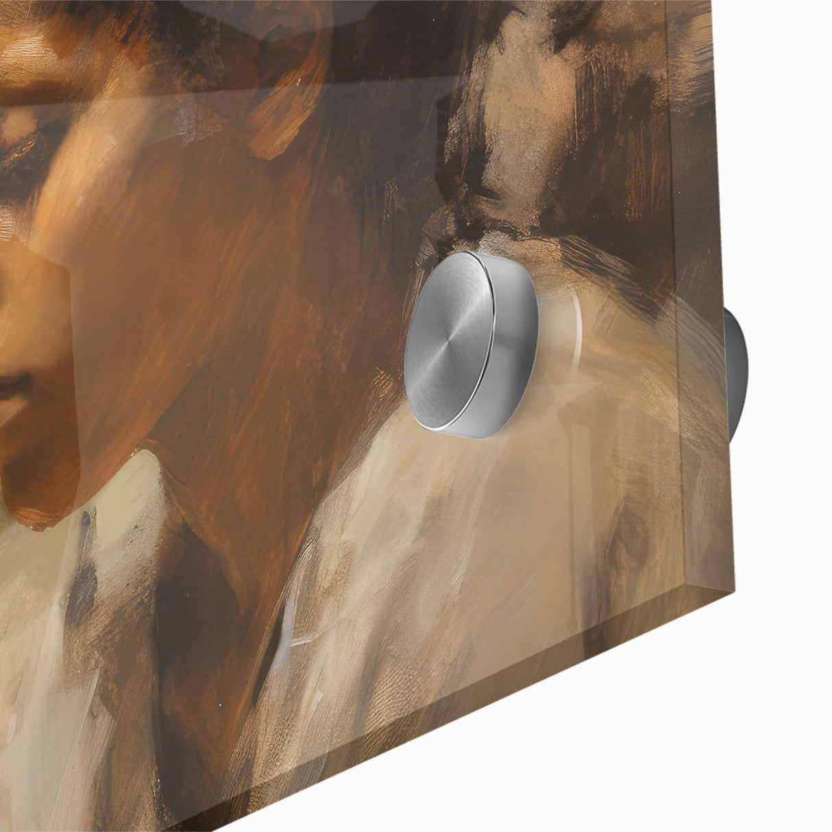 Vintage Portrait Art | Antique Portrait of Woman in Warm Tones