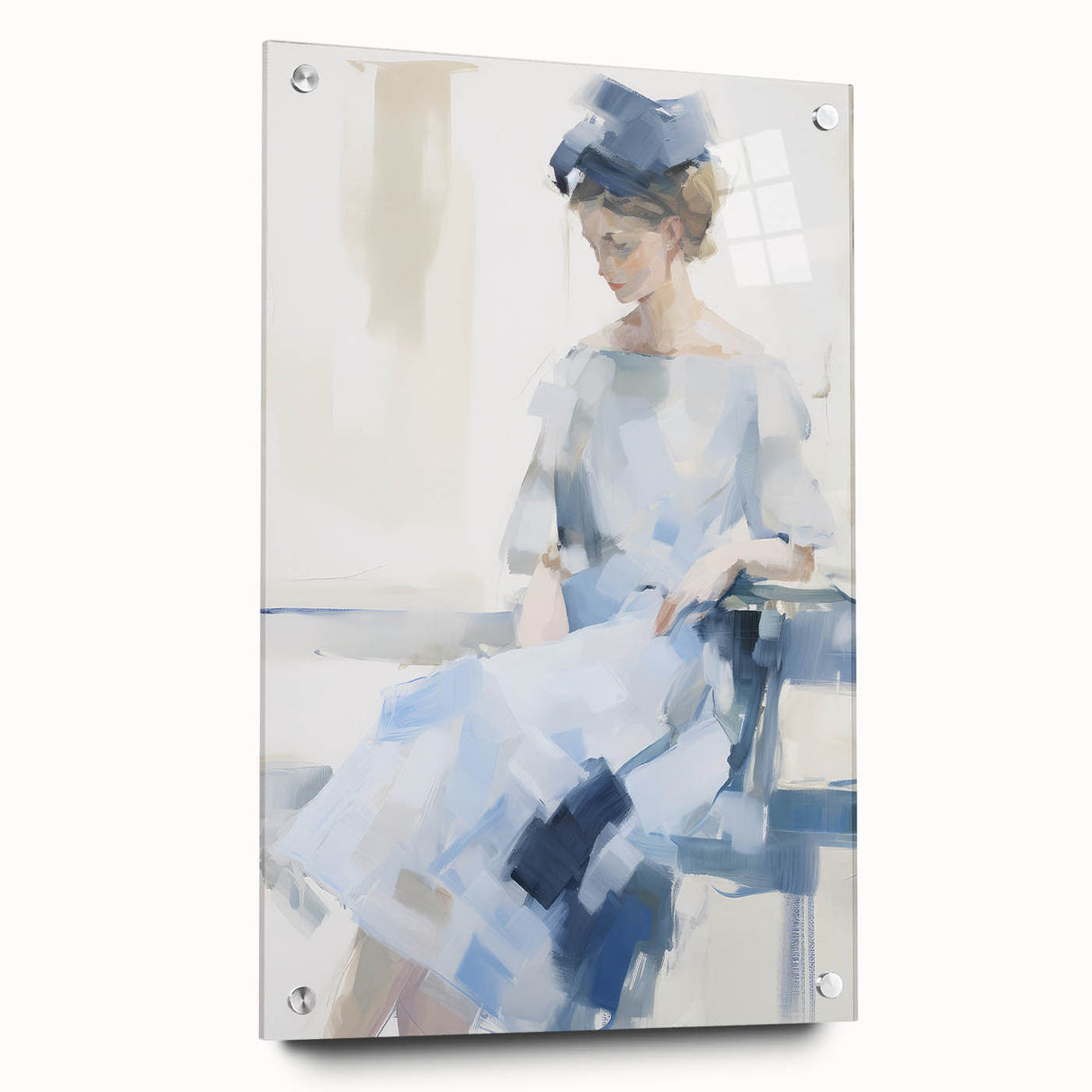 Classic Portrait Artwork – Vintage Impressionist Wall Art Print