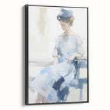 Classic Portrait Artwork – Vintage Impressionist Wall Art Print