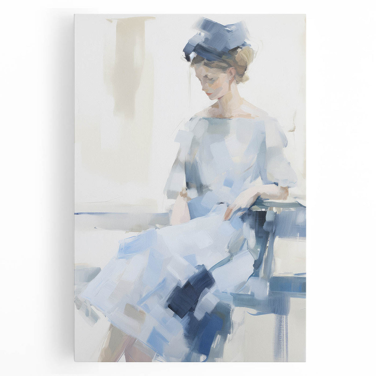 Classic Portrait Artwork – Vintage Impressionist Wall Art Print