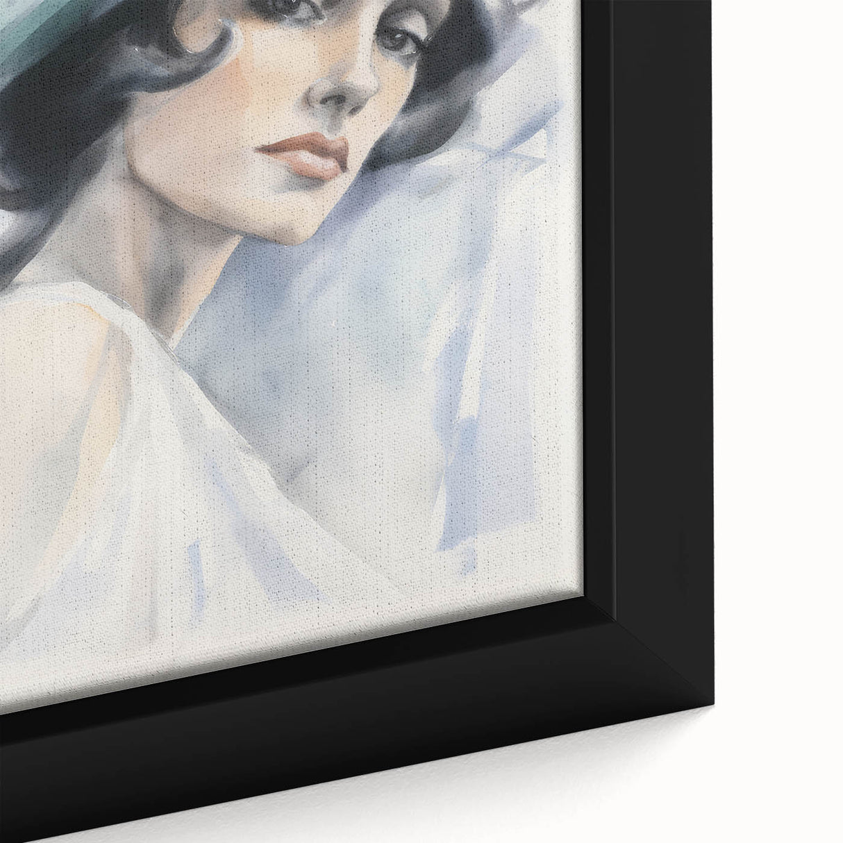 Vintage Portrait Art – Elegant Retro-Inspired Wall Art Print