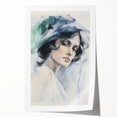 Vintage Portrait Art – Elegant Retro-Inspired Wall Art Print