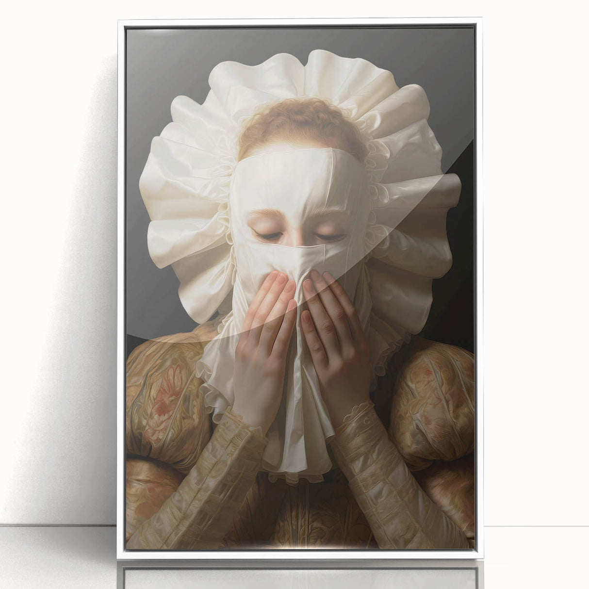 Antique Portrait Prints – Mysterious Vintage Renaissance Artwork