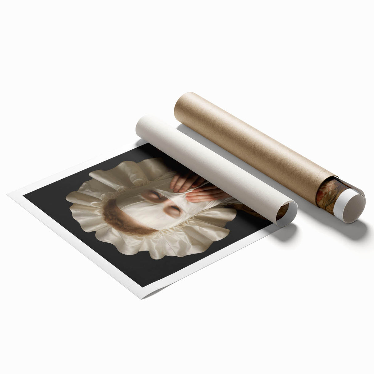 Antique Portrait Prints – Mysterious Vintage Renaissance Artwork
