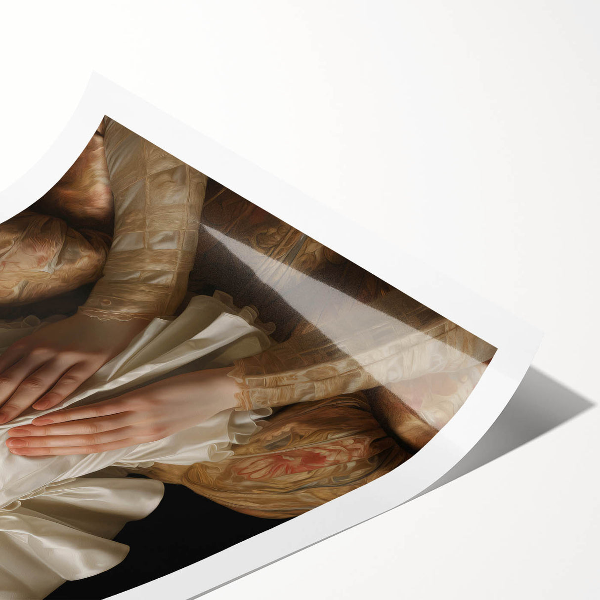 Antique Portrait Prints – Mysterious Vintage Renaissance Artwork