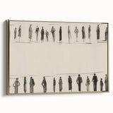 Vintage Portrait Art | Retro-Inspired Group Portrait Prints