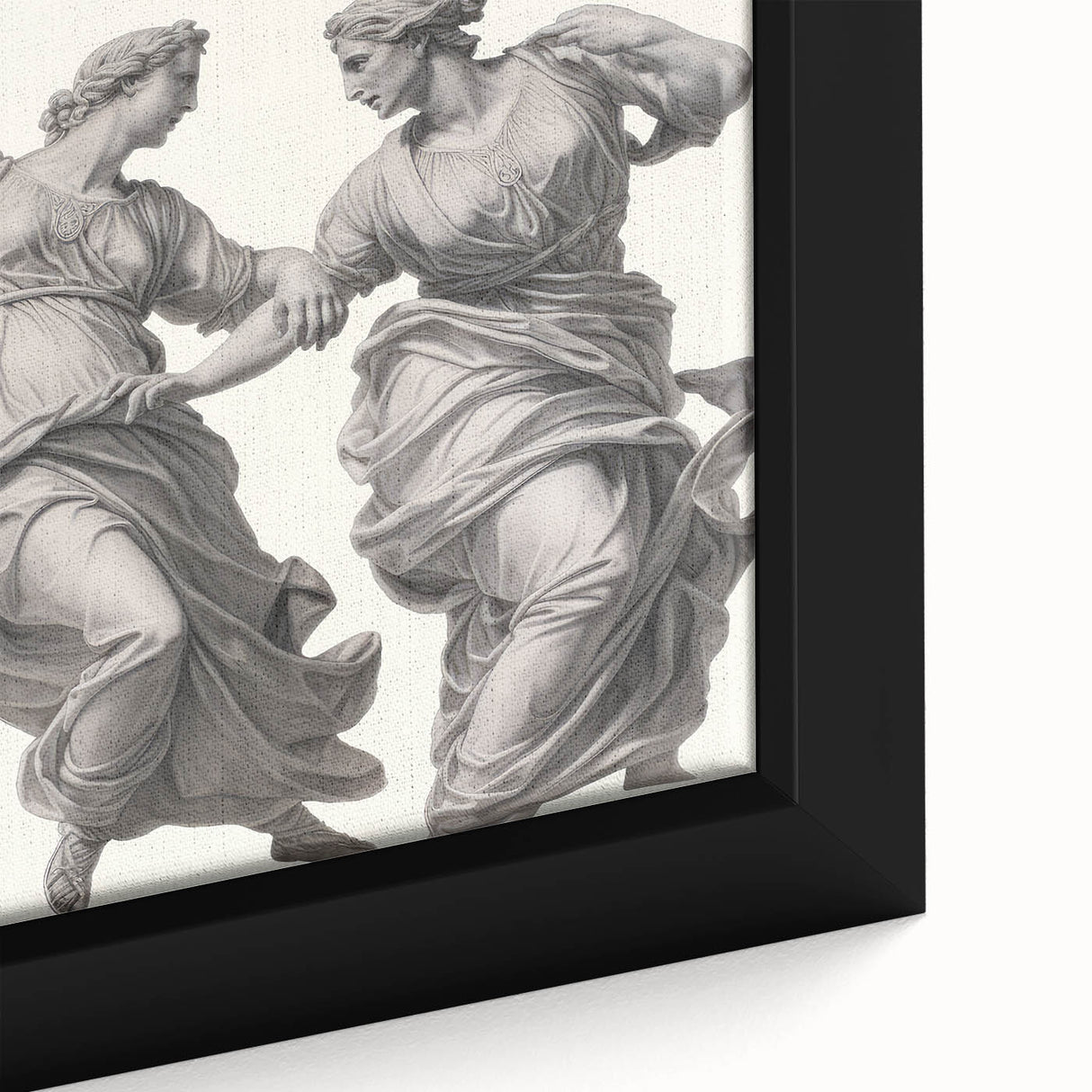 Classic Portrait Artwork – Vintage Greco-Roman Wall Art Print