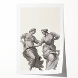 Classic Portrait Artwork – Vintage Greco-Roman Wall Art Print