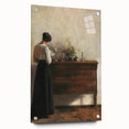 Antique Portrait Prints – Vintage Woman Reading Classic Wall Art