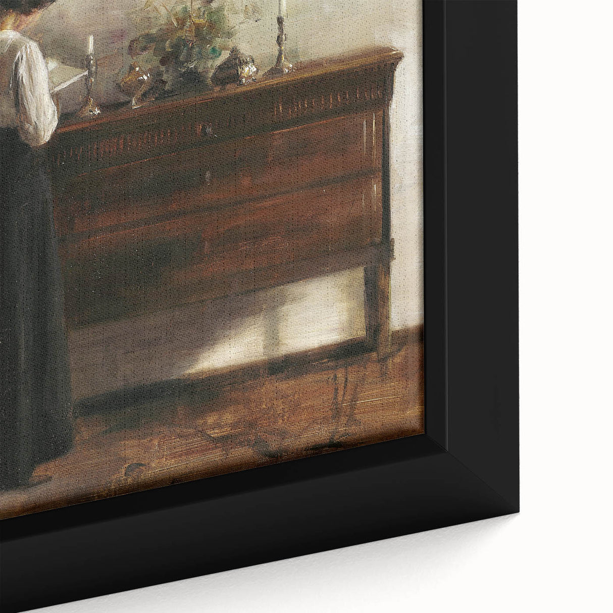 Antique Portrait Prints – Vintage Woman Reading Classic Wall Art