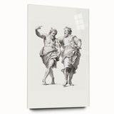 Vintage Portrait Art – Classic Greco-Roman Sculpture Wall Print