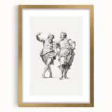 Vintage Portrait Art – Classic Greco-Roman Sculpture Wall Print