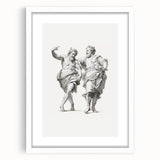 Vintage Portrait Art – Classic Greco-Roman Sculpture Wall Print