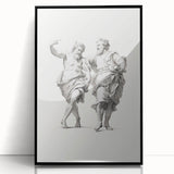 Vintage Portrait Art – Classic Greco-Roman Sculpture Wall Print