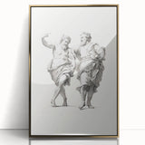 Vintage Portrait Art – Classic Greco-Roman Sculpture Wall Print