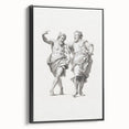 Vintage Portrait Art – Classic Greco-Roman Sculpture Wall Print