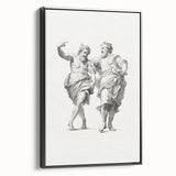 Vintage Portrait Art – Classic Greco-Roman Sculpture Wall Print