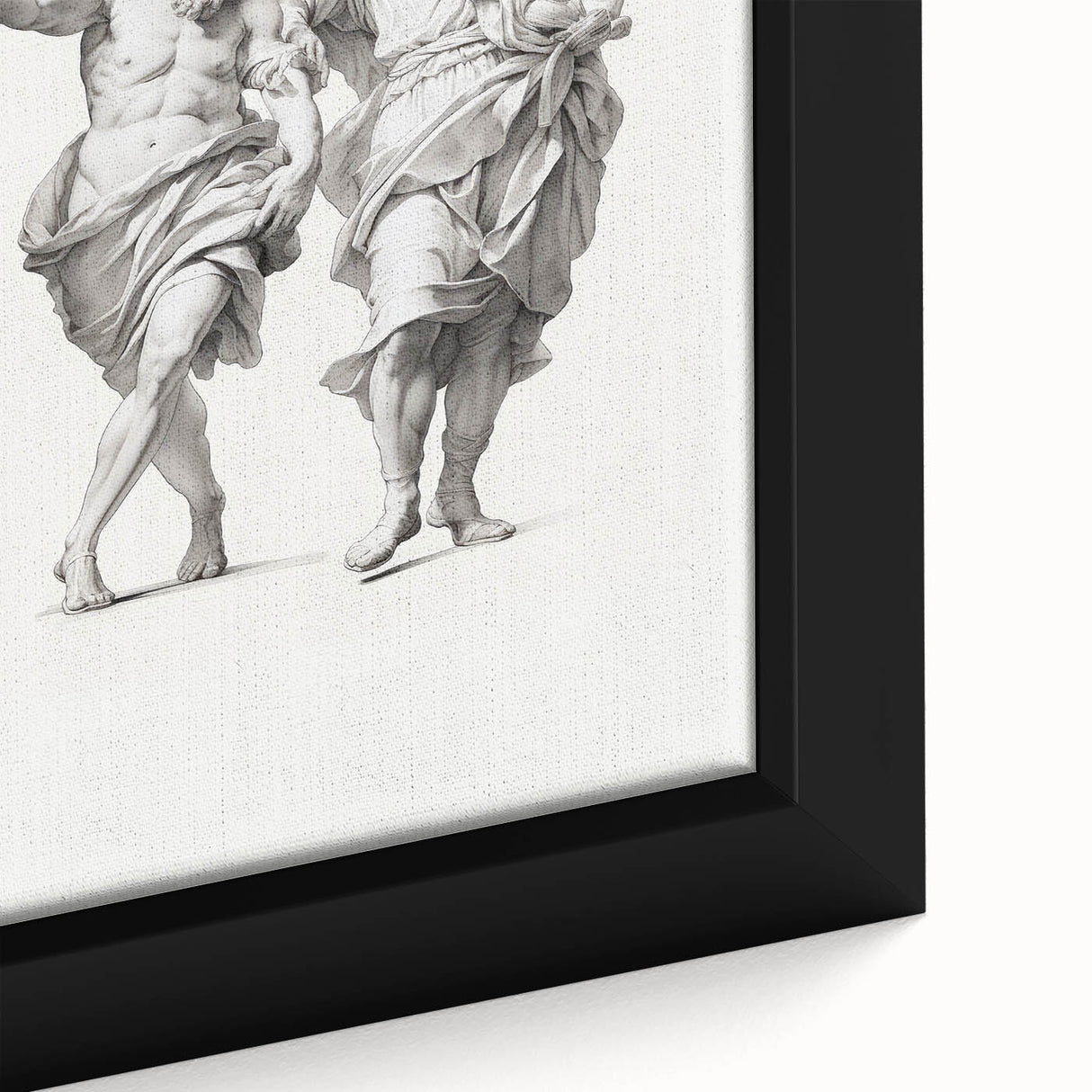 Vintage Portrait Art – Classic Greco-Roman Sculpture Wall Print
