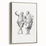 Vintage Portrait Art – Classic Greco-Roman Sculpture Wall Print