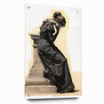 Antique Portrait Prints – Thoughtful Vintage Lady Sketch Artwork