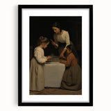 Vintage Portrait Art – Timeless Family Moment in Classic Style