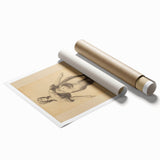 Antique Sculpture Portrait Art – Classic Retro Canvas & Prints