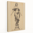 Antique Sculpture Portrait Art – Classic Retro Canvas & Prints