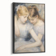 Romantic Vintage Portrait Art – Antique Sisterhood Canvas & Prints