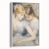 Romantic Vintage Portrait Art – Antique Sisterhood Canvas & Prints