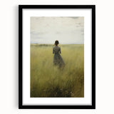 Serene Vintage Landscape Portrait – Antique Canvas & Prints
