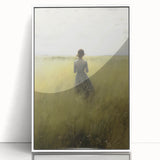 Serene Vintage Landscape Portrait – Antique Canvas & Prints