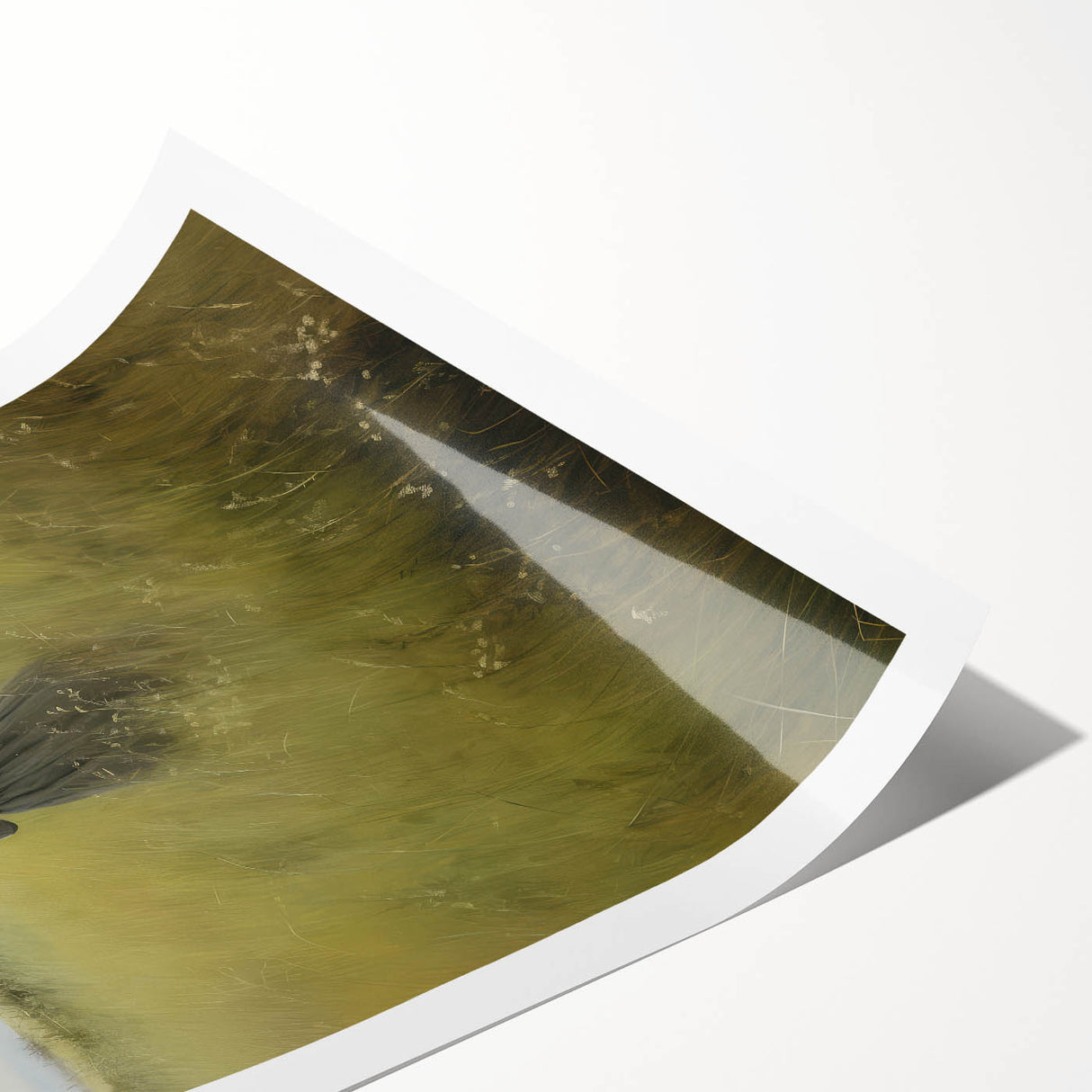 Serene Vintage Landscape Portrait – Antique Canvas & Prints
