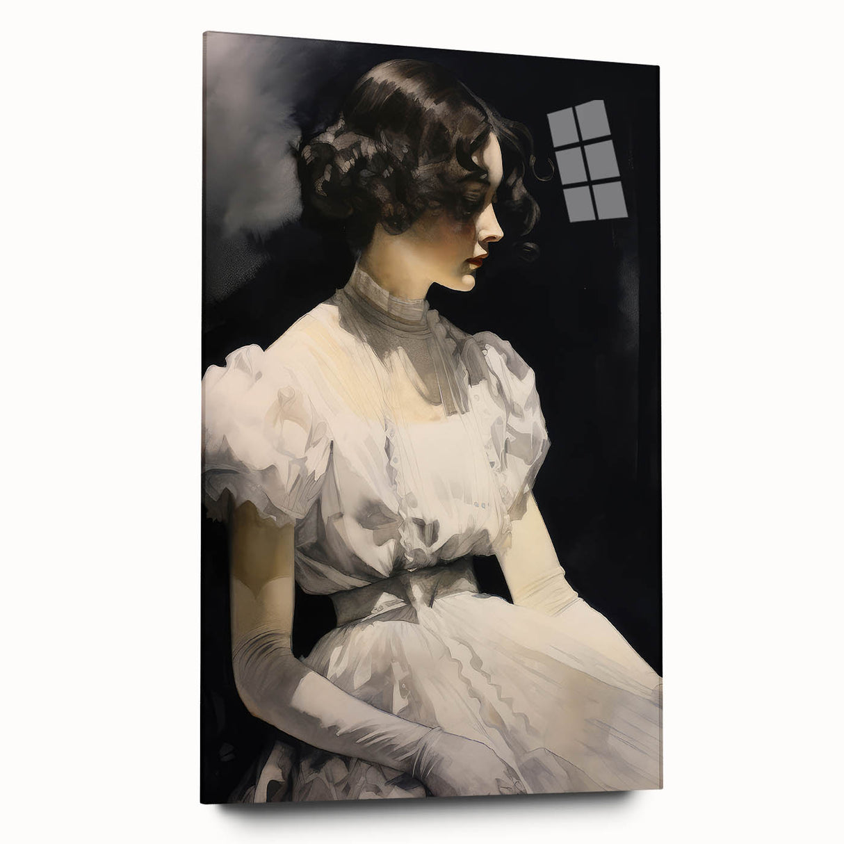 Elegant Vintage Portrait Art – Antique Retro Canvas & Prints