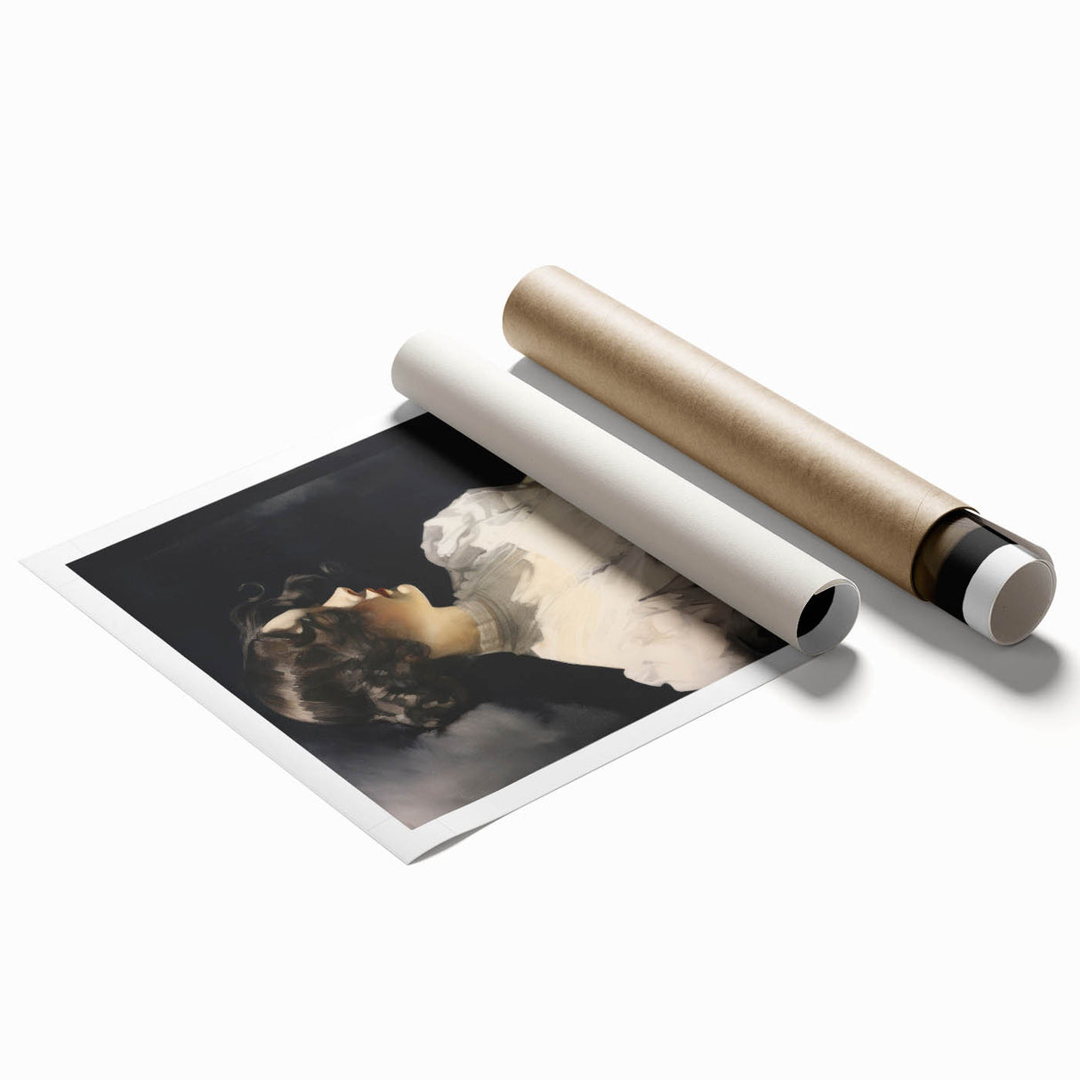 Elegant Vintage Portrait Art – Antique Retro Canvas & Prints