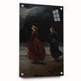 Dramatic Vintage Portrait Art – Antique Ocean Canvas & Prints