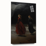 Dramatic Vintage Portrait Art – Antique Ocean Canvas & Prints