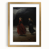 Dramatic Vintage Portrait Art – Antique Ocean Canvas & Prints