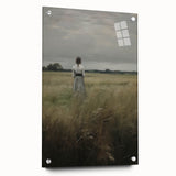 Solitary Vintage Landscape Portrait – Antique Canvas & Prints