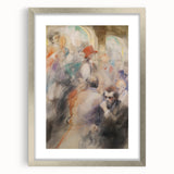 Classic Vintage Portrait Art - Antique Social Gathering Print