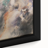 Classic Vintage Portrait Art - Antique Social Gathering Print
