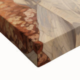 Antique Portrait Print – Elegant Lady in Autumn Scene Wall Art