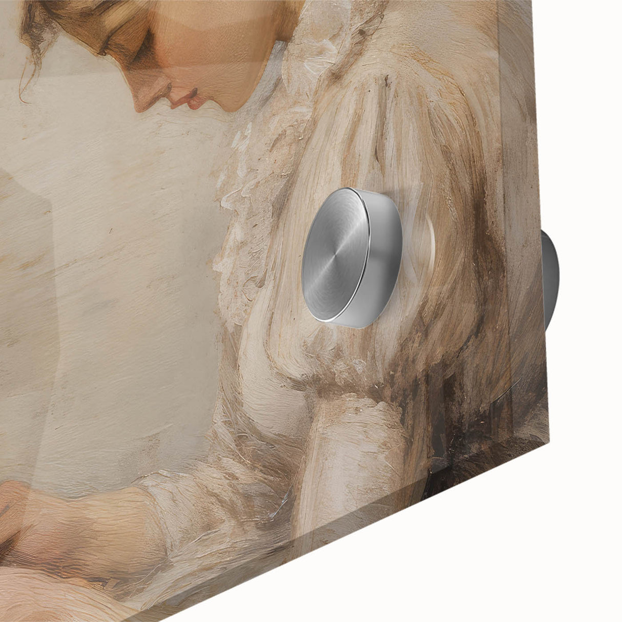 Vintage Portrait Art | Antique Portrait of Woman Reading
