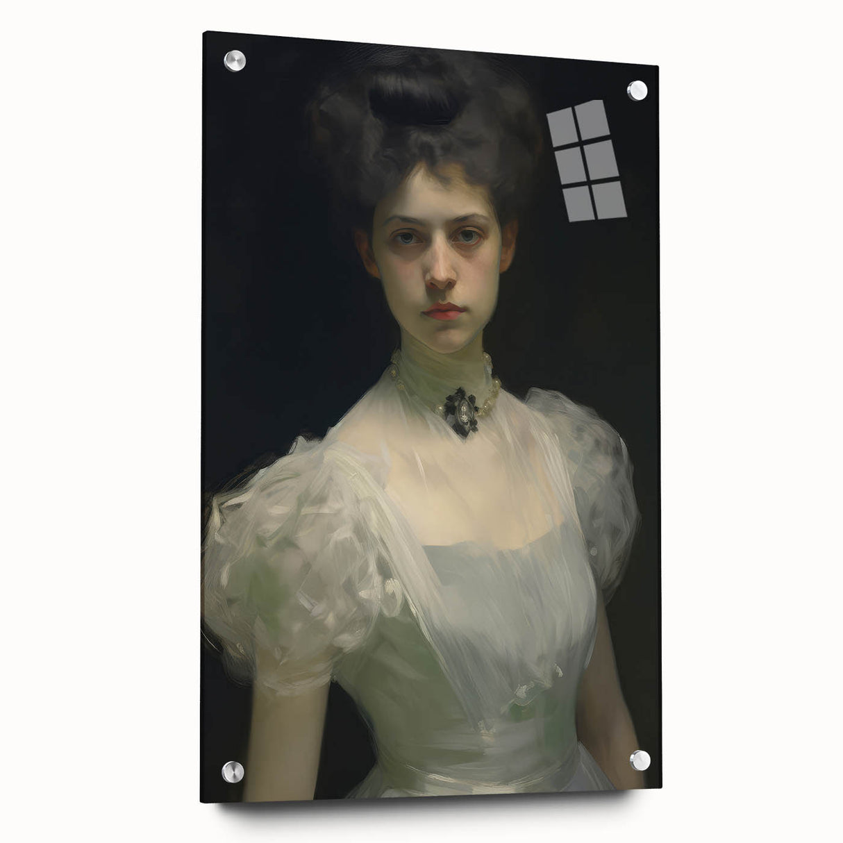 Timeless Vintage Portrait – Classic Elegant Woman Wall Art