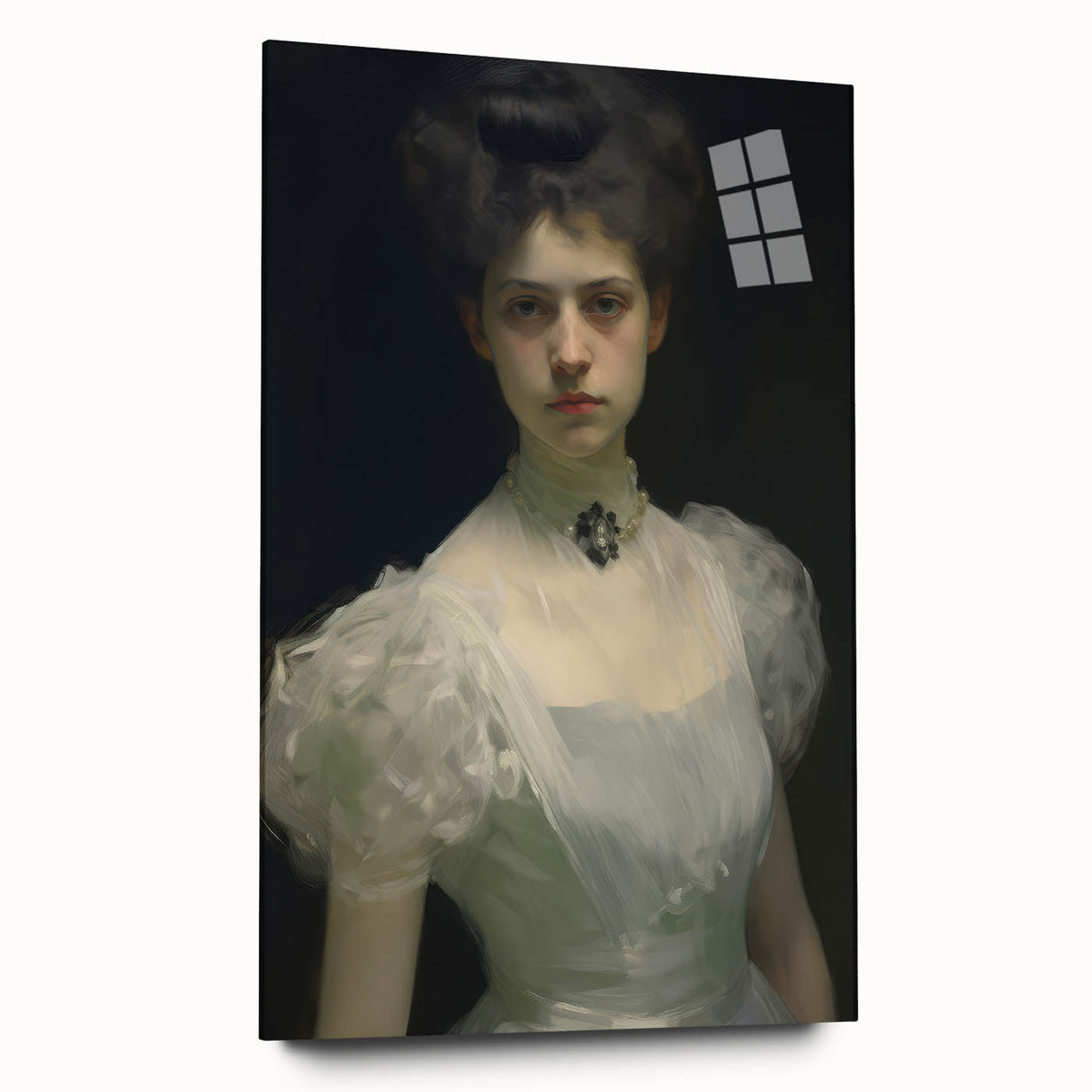 Timeless Vintage Portrait – Classic Elegant Woman Wall Art