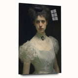 Timeless Vintage Portrait – Classic Elegant Woman Wall Art