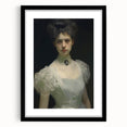 Timeless Vintage Portrait – Classic Elegant Woman Wall Art