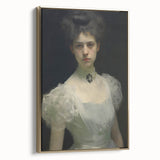 Timeless Vintage Portrait – Classic Elegant Woman Wall Art